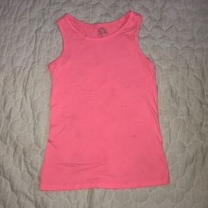 Hot pink tank top